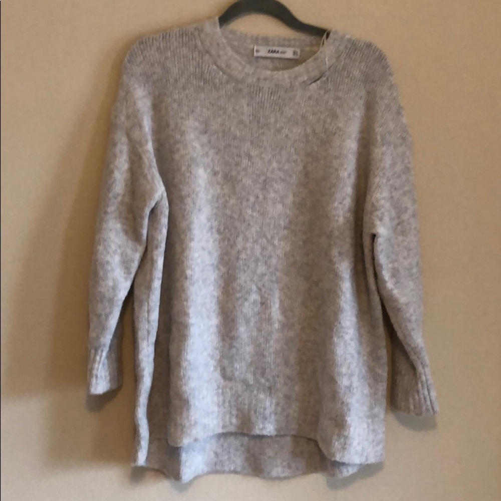 Zara Oversized Grey Sweater